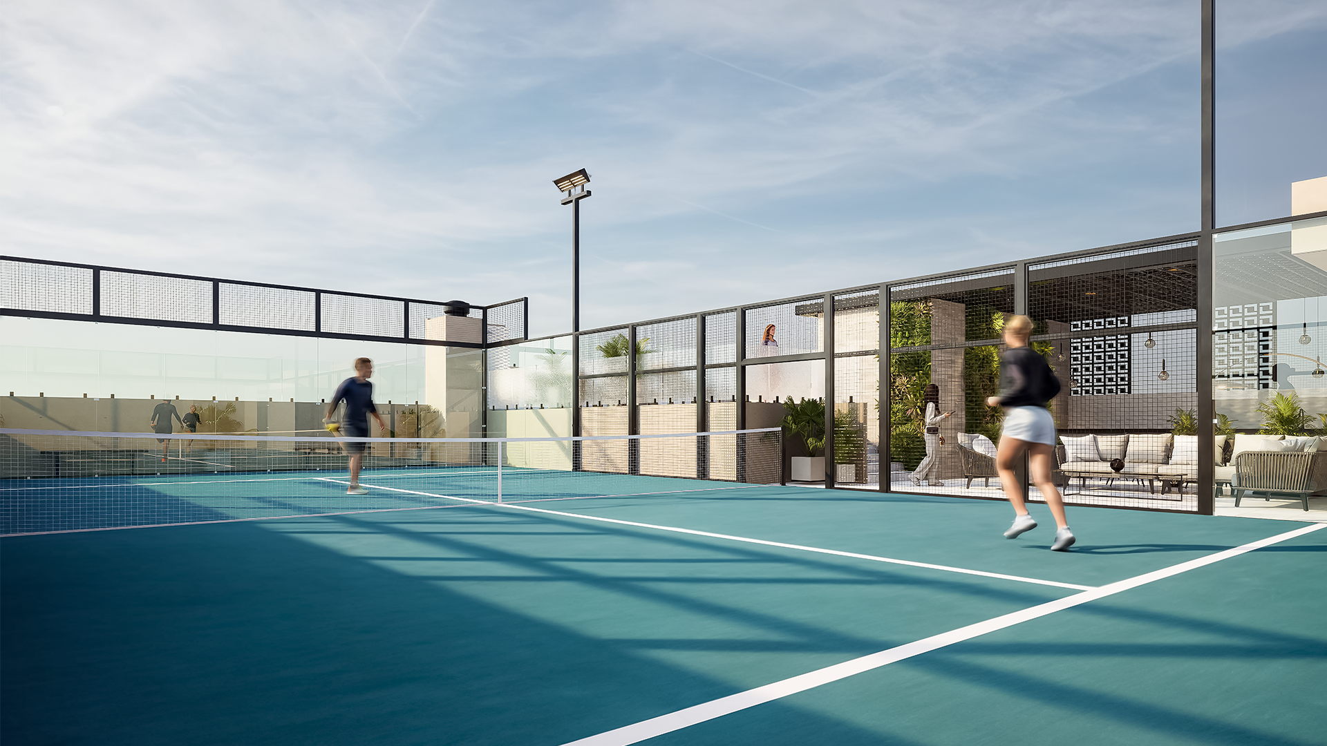 Cancha de Pádel